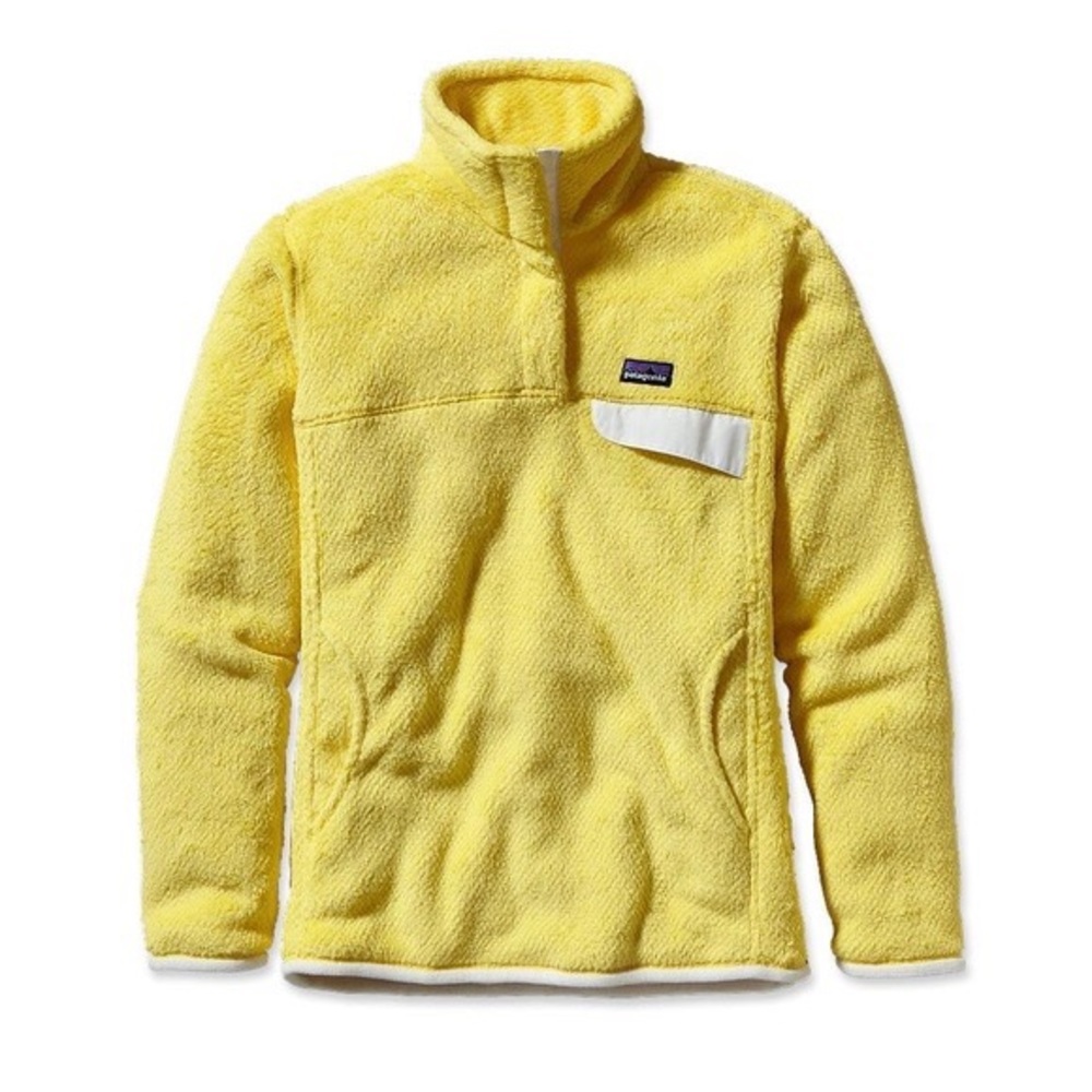 Patagonia Rare Re-Tool Snap-T Fleece Pullover Limited Edition Yellow - Medium